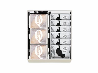 クアルトバウム(3個)・ザ リッチ アンド ミルク(6枚)の詰め合わせ