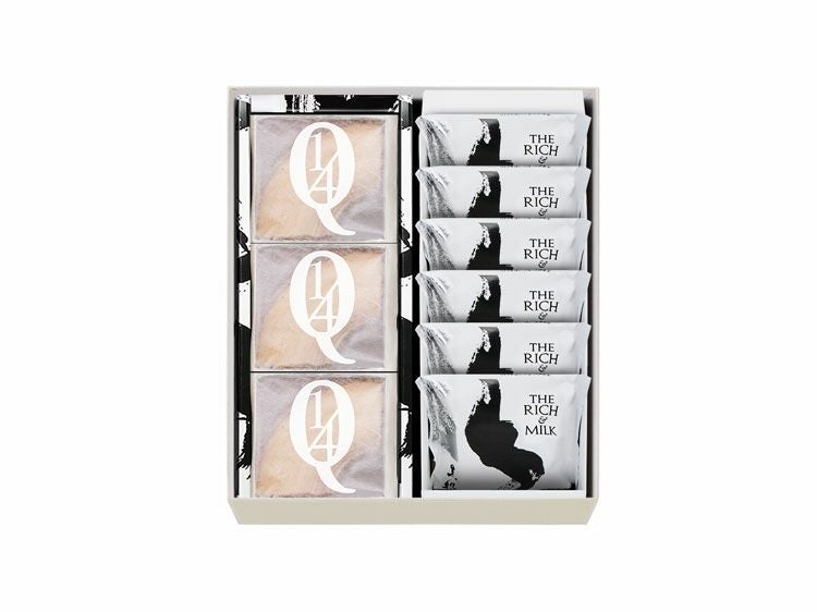 クアルトバウム(3個)・ザ リッチ アンド ミルク(6枚)の詰め合わせ