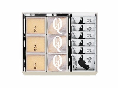 黒船カステラbebe(3個)・クアルトバウム(3個)・ザ リッチ アンド ミルク(6枚)の詰め合わせ