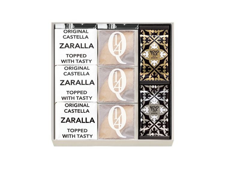 ザラーラ(3個)・クアルトバウム(3個)・ノボタイル(12枚)の詰め合わせ