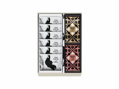 ザ リッチ アンド ミルク(6枚)・ノボタイル(ダーク・フレイズ)12枚の詰合せ