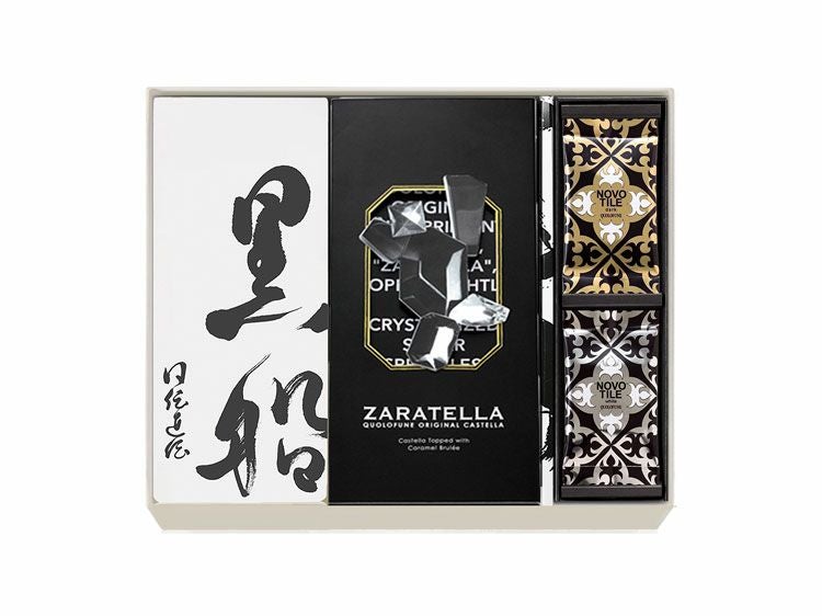 黒船カステラ・ザラッテラ・ノボタイル(12枚)の詰合せ