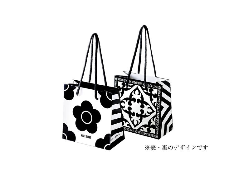 黒船 紙袋 チャーム付き QUOLOFUNE × MARY QUANT 黒船どらやき 5個入｜黒船公式